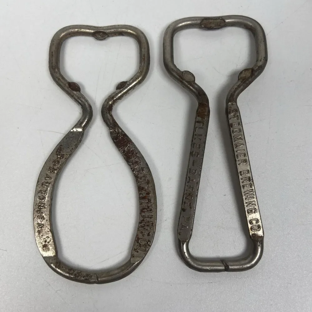 Vintage Lot Of Bottle Openers Budweiser Stegmaier Apollo And Marlboro Lot Of 5